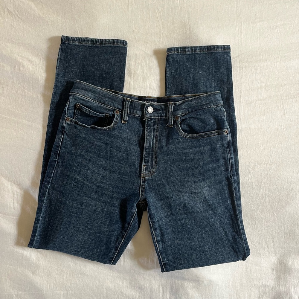 Lucky Brand Blue Straight Leg Jeans Premium Denim